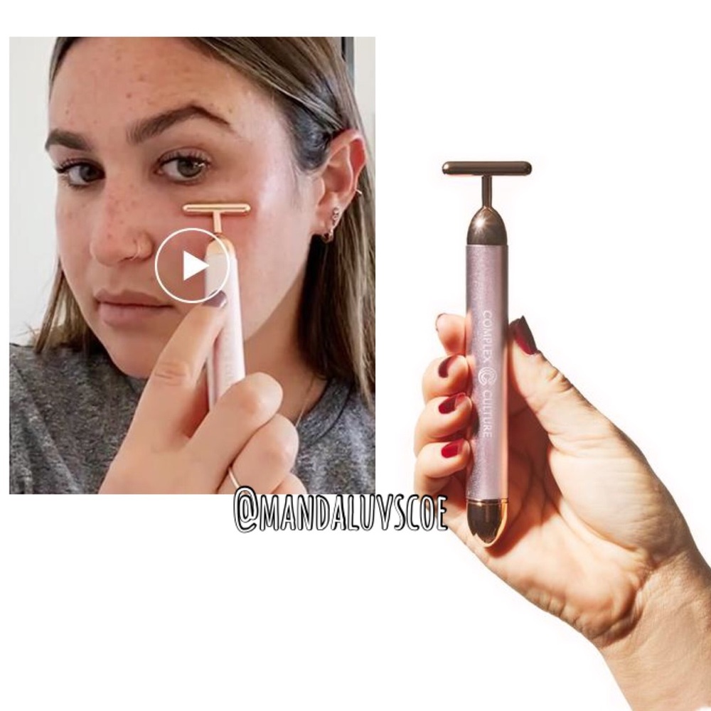 💗COMPLEX CULTURE Sonic T-Bar Facial Massager